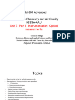 Unit 7-Instrumentation Optical Measurments.