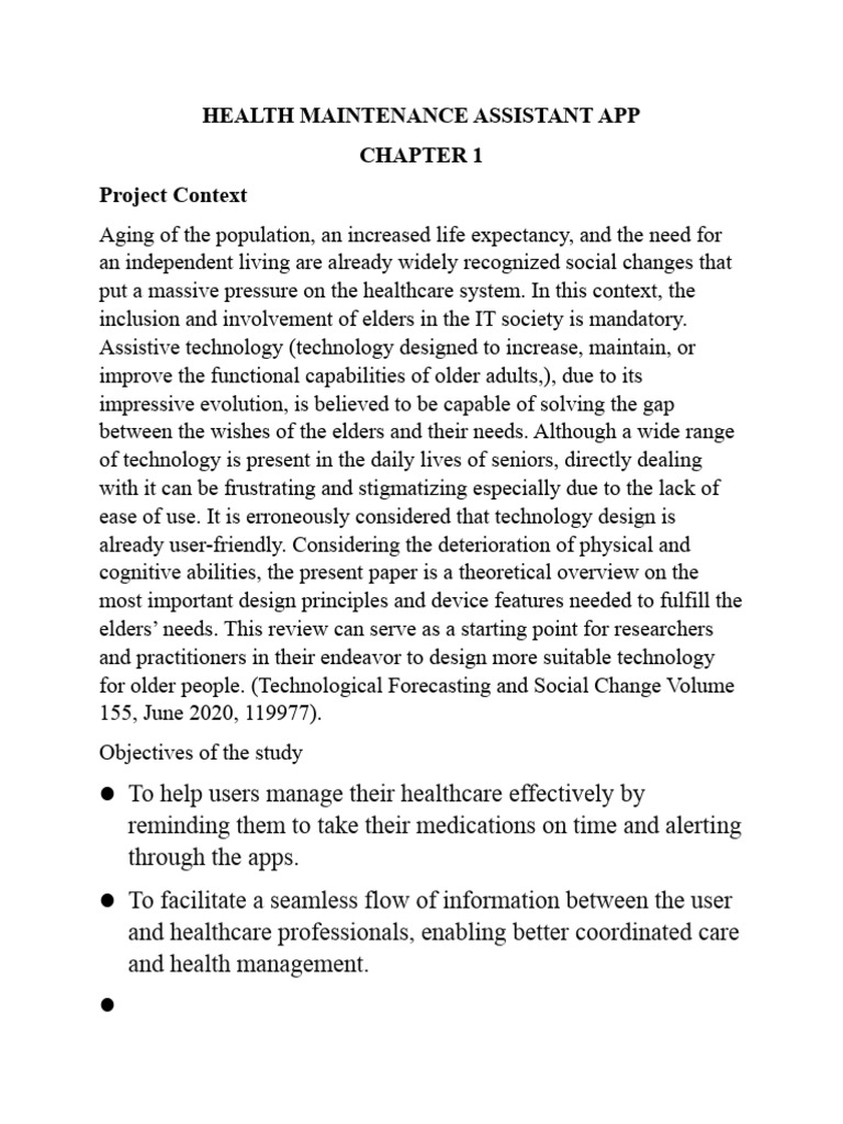 Health maintenance assistant app download free pdf health care