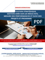 Formation Planification Stratégique et Gestion axée sur les Résultats