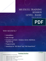 MS Excel Training PMC