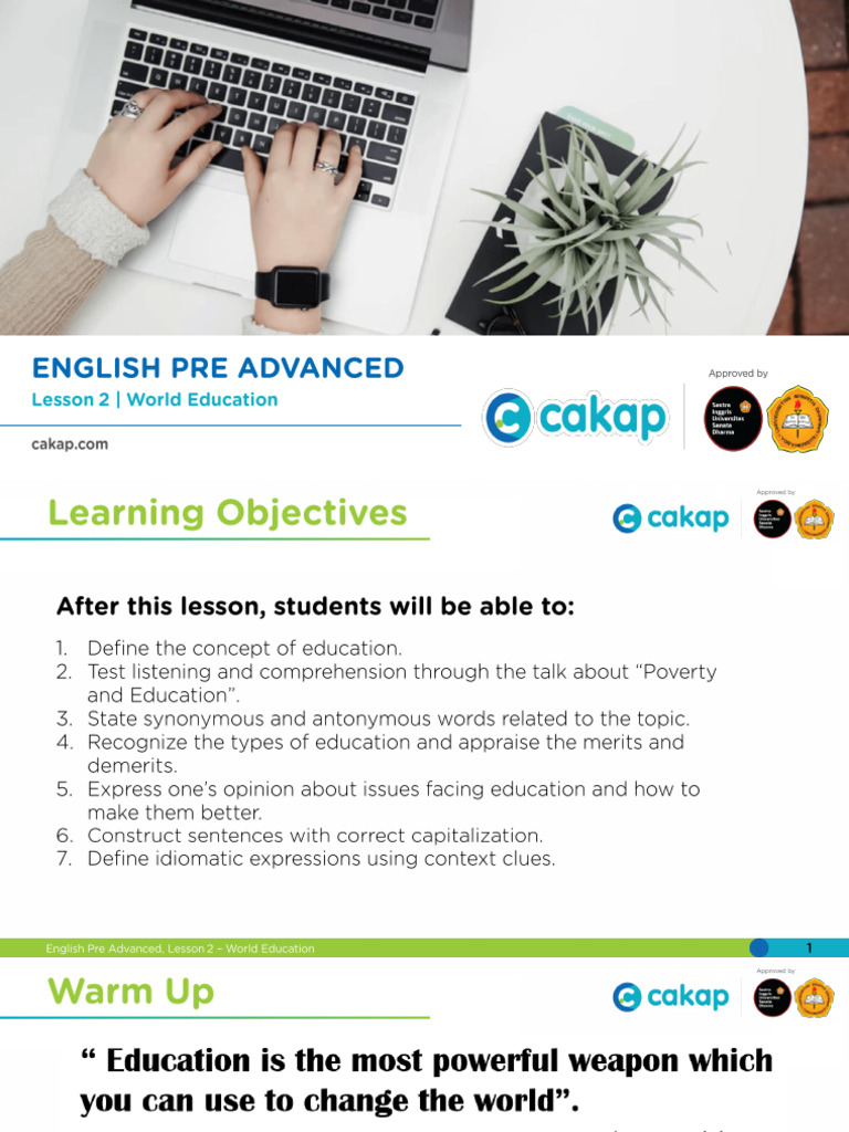 Types and Importance of Education | PDF | Word | Semantic Units
