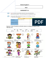 Unit 3 - Lesson 2 Cam Global 5 Worksheet