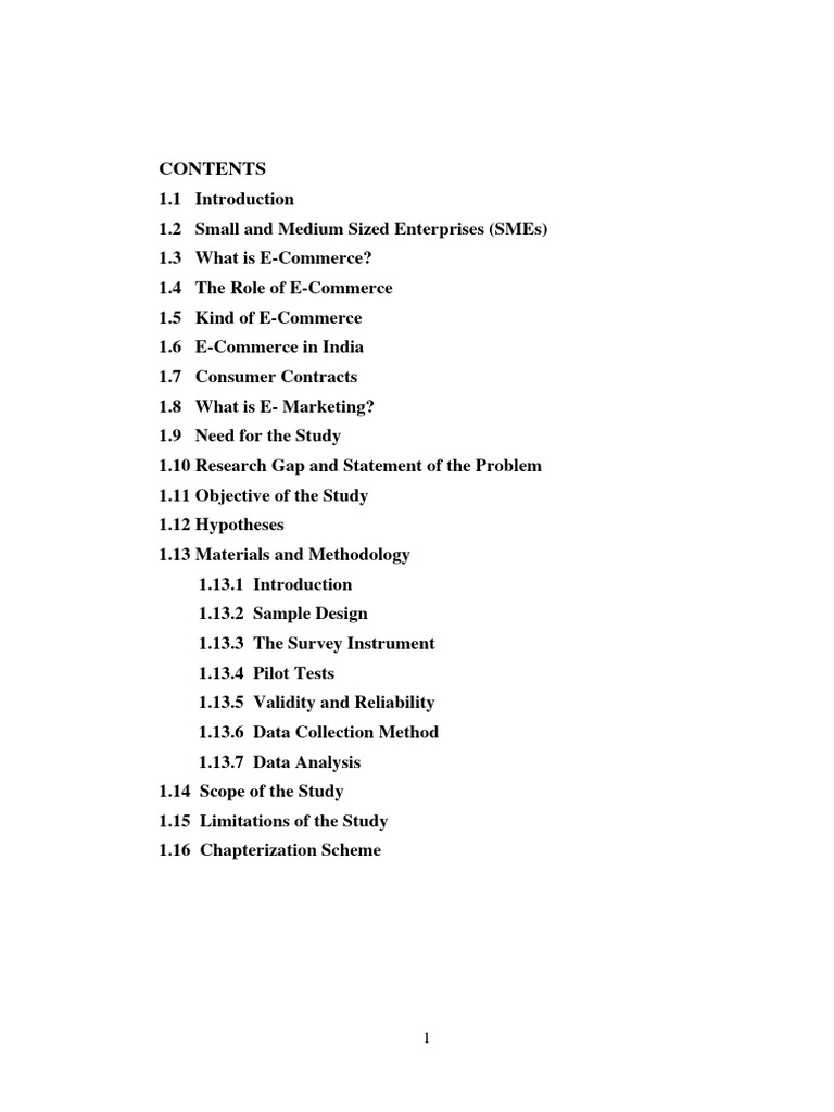 08 Chapter 1 | PDF | E Commerce | Validity (Statistics)