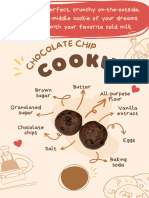 Cream Brown Cookies Day Simple Step Recipe Creative Poster - 20240317 - 195922 - 0000