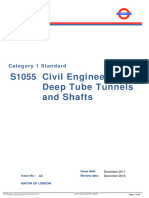 S1055 Civil Engineering - Deep Tube Tunnels and Shafts