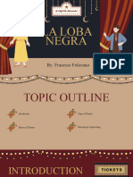 Colorful Vintage Illustration Trendy History Theater Presentation