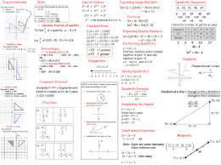 Maths A Level Notes - 3 | PDF