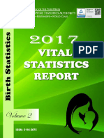 2017 Vital Statistics Report