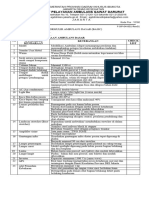 Formulir Ambulans Dasar (Basic) 2022 Mentahan