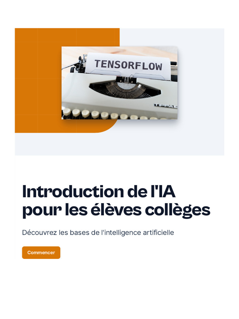 Introduction à l'IA pour collégiens | PDF | Intelligence artificielle ...