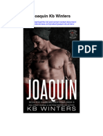 Joaquin KB Winters Full Chapter