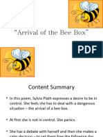 Arrival of The Bee Box PP