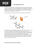 DMZ: Demilitarized Zone