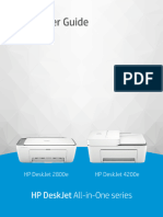 HP DeskJet 2820e All-in-One Wireless Inkjet Printer Manual EN