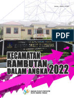 Kecamatan Rambutan Dalam Angka 2022