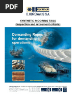 Timm Master 12 SBA Mooring Rope Guide | PDF | Rope | Chemical Substances