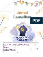 Jurnal Ramadhan Kelas 1