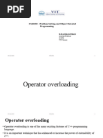 CSE1002 M6 2 Operator Overloading 20-05-23