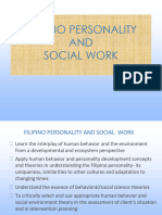 Filipino Personality and Social Work