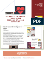 The Effects of Obesity Towards The Economy of Asean Countries