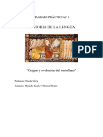 Historia de La Lengua Española