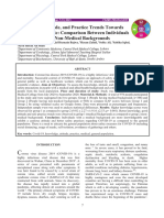 Knowledge, Attitude and Practice Trends Towards Covid-19 Pandemic Comparison Between Individuals With Medical and Non-Medical Backgrounds