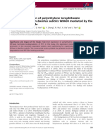 Letters Applied Microbiology - 2020 - Wang - Enhancing Secretion of Polyethylene Terephthalate Hydrolase PETase in Bacillus