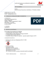 FISPQ - Metronidazol Base