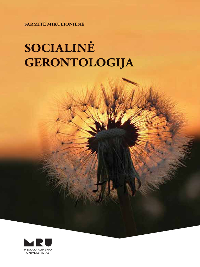Socialine Gerontologija | PDF