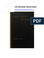 John Gabriel Borkman Henrik Ibsen Full Chapter