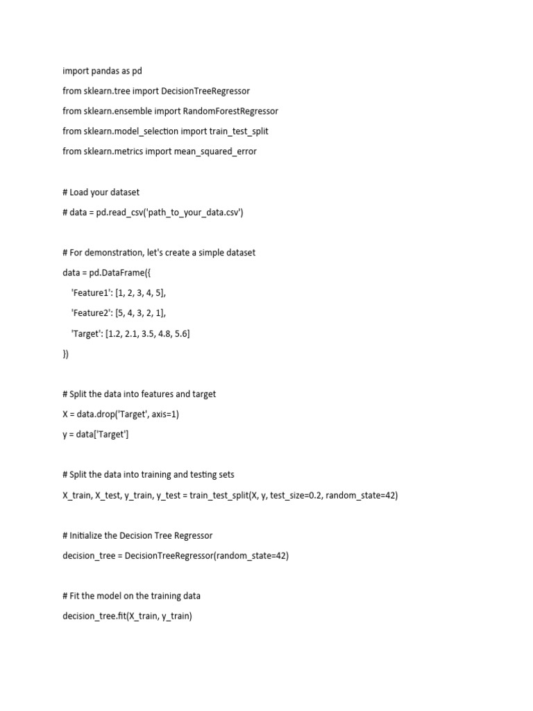Random Forest | PDF