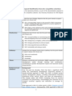 Grant Proposal Identification Form - PRiME Phase III