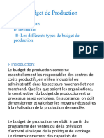Budget de Production en Powerpoint