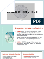 6f370 Statistik Deskriptif Distribusi Frekuensi Pertemuan 5 2024 PDF