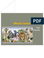 Music Instruments and Animals