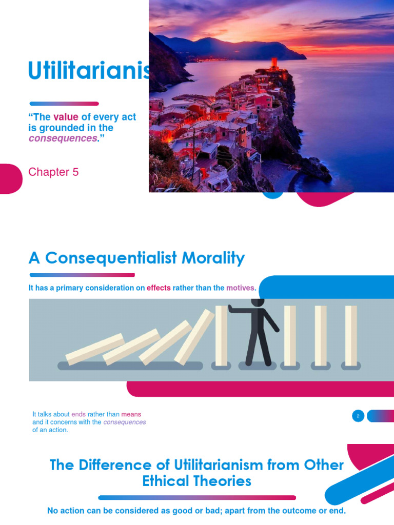 5 Utilitarianism Pdf Utilitarianism Pleasure