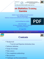 Arrival An Departure Statistics