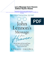 John Lennons Message From Heaven 10Th Edition Ryuho Okawa Full Chapter