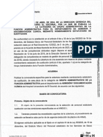 Boletín de Convocatorias Específicas Del Sermas (22 de Abril de 2024)