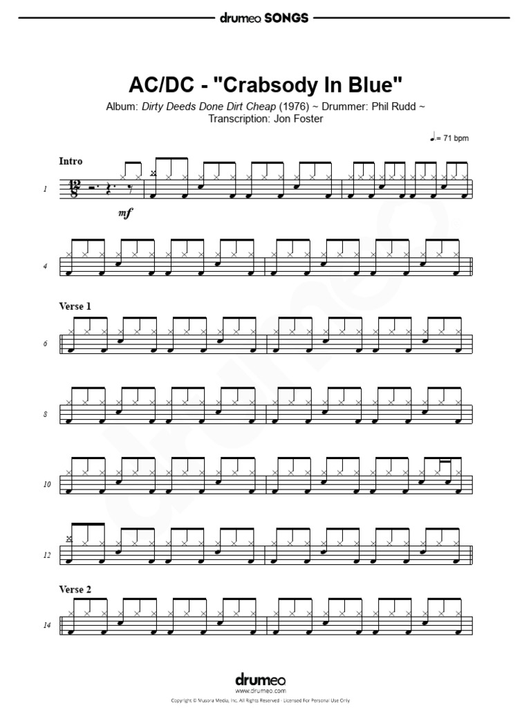 AC DC - Crabsody in Blue | PDF | Échecs