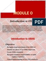 Introto OSHA