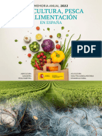 Agricultura, Pesca y Alimentación en España Memoria Anual 2022