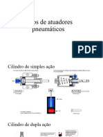 Tipos de Atuadores Pneumáticos