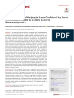 Garrido Et Al 2021 Metabolic Features of Ganjang (A Korean Traditional Soy Sauce) Fermentation Revealed by Genome