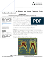Endodontic Therapy For Primary and Young Permanent Teeth Pediatric Endodontics