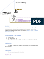 CHAPTER 1- FILING OR INITIATION OF COMPLAINT