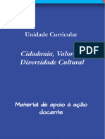 Cidadania, Valores e Diversidade Cultural