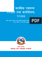 National Mental Health Strategy Nepal - Public Health Update