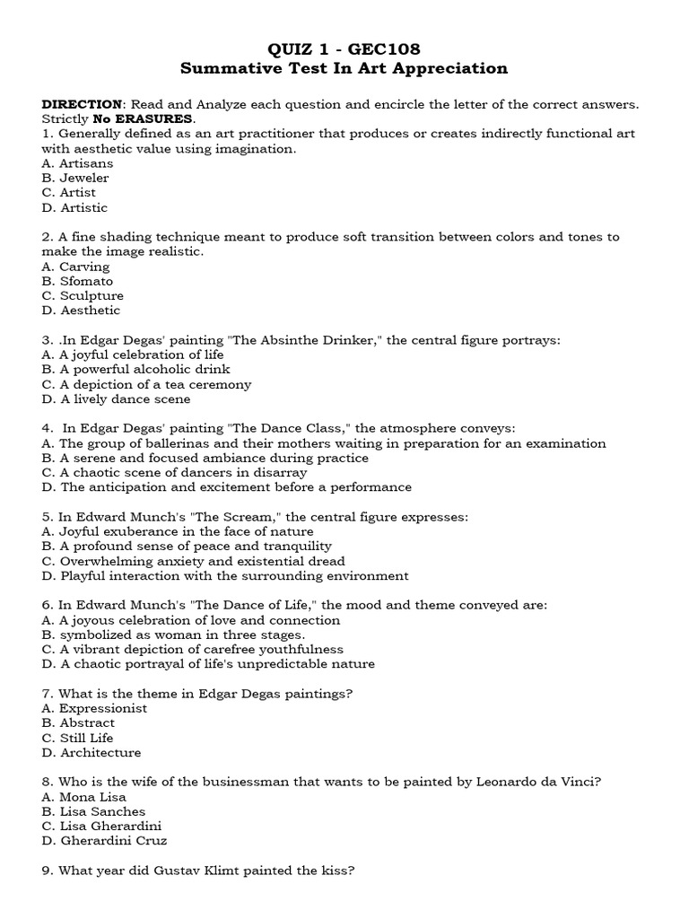 quiz-1-art-appreciation-pdf-paintings-plastic-arts