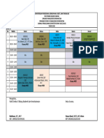 Jadwal Kelas 1B